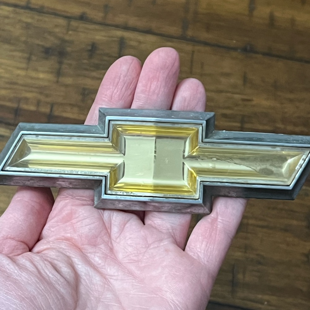 1970s Chevrolet Bowtie Grille Emblem